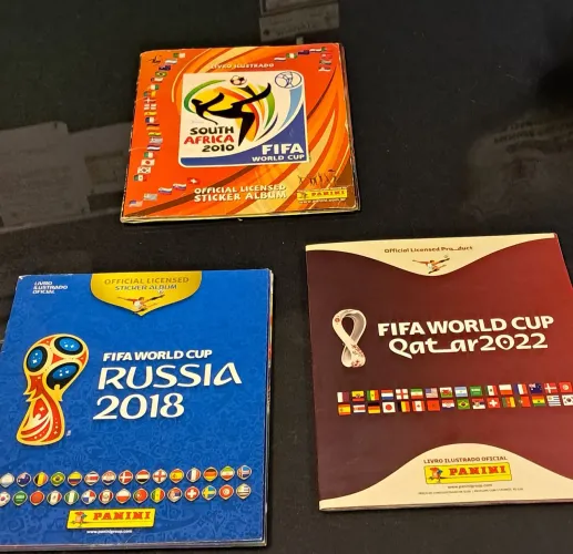 Albun de figurinhas Copa do mundo