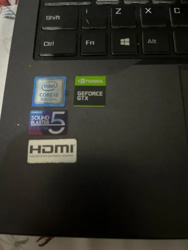 Notebook Gamer i5 9ª Geração + GTX 1050 3GB