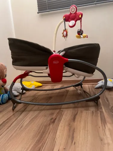 Moisés ergonômico 5x1 toca vibra acende luzes !!!!! Unissex lindo Ac cartão 