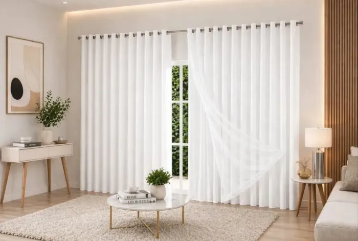 CORTINA DE SALA DUPLEX 3,00L X 2,30A