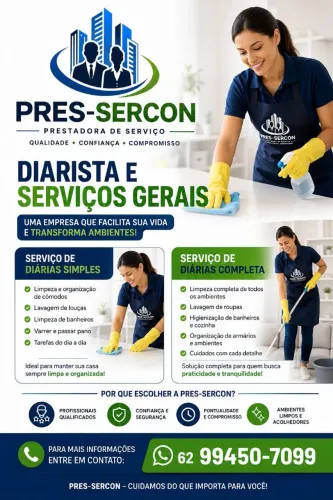 TRANSFORMANDO AMBIENTE .DIARISTA E SERVIÇOS GERAIS