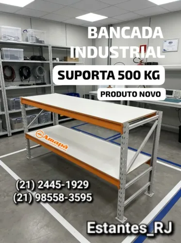 Bancada Industrial - Suporta 500 KG