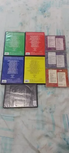 Coleção de cds e dvds anos 80 pop internacional