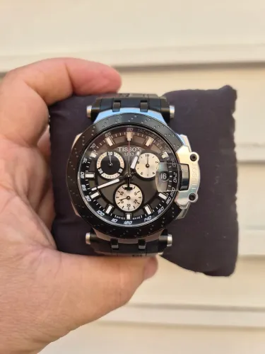 Relógio Tissot T-Race Quartz Black Dial T115.417.27.061.00