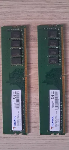 2 Memórias RAM ADATA 8GB DDR4 2666MHz (16GB Kit)