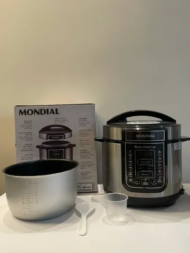 PANELA DE PRESSÃO ELÉTRICA MONDIAL MASTER COOKER 5L - 127V