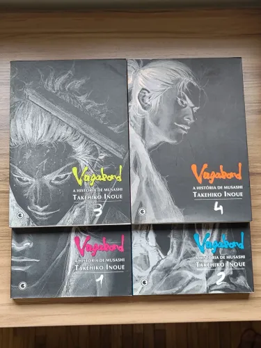 Mangá Vagabond edição definitiva (editora Conrad) 1-4