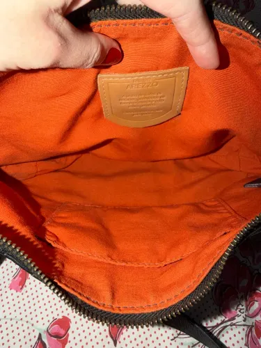 Bolsa Arezzo couro original