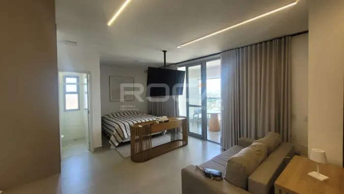 Studio de alto padrão para locação na Av. João Fiúsa  Ribeirão Preto