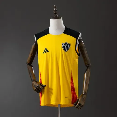 Camiseta Regata Atlético-MG Treino Amarela 2025