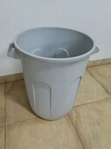 120 Litros Lixeira Área Externa Cesto Grande Balde