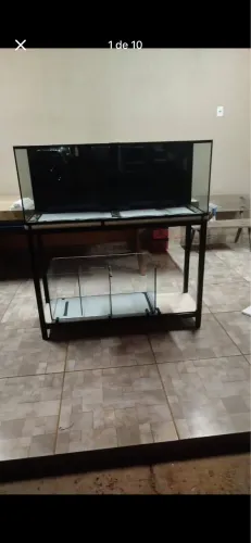 Aquário 336L 120x40x70 só vidro