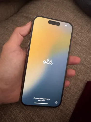iPhone 15pro 128GB Titânio Natura 8Gb RAM super novo bateria 87%