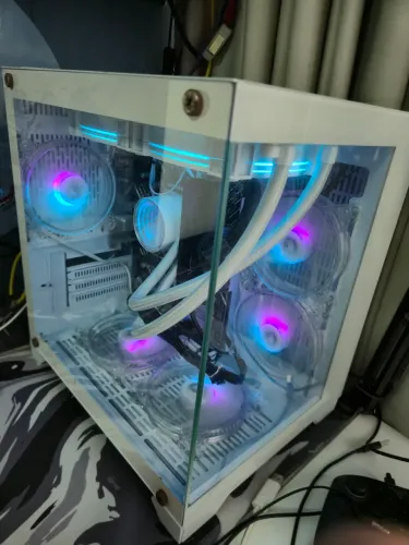 Pc gamer i3 12100 com ssd de 480 gb e hd de 1 Tb 16 gb ram acompanha teclado magnetico