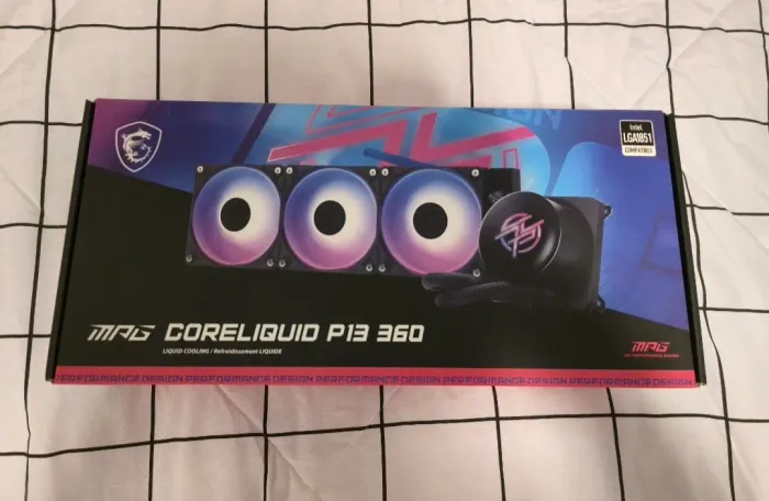 NOVK - Water Cooler MSI MPG CORELIQUID P13, ARGB, COM DISPLAY CLP13360