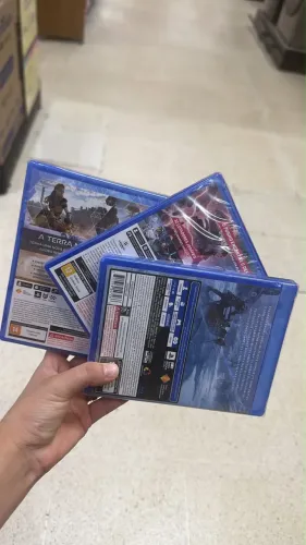 Kit com 3 jogos ps5 lacrado