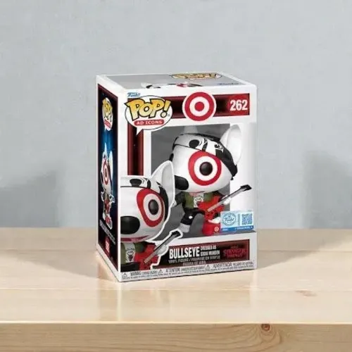 EXCLUSIVO! Boneco Funko Pop Bullseye Target Stranger Things Eddie Munson