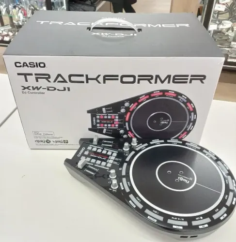 Controlador Para Dj Casio Trackformer Xwdj1 Preto