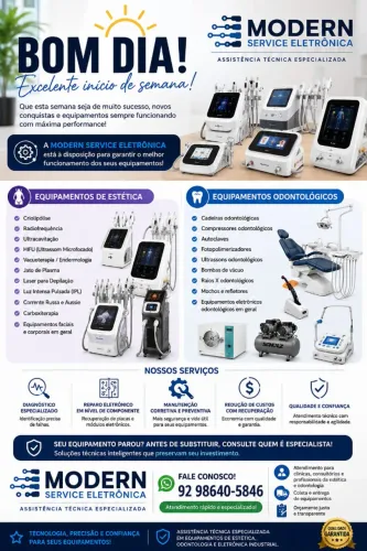 Assistência Técnica Especializada em Equipamentos Estéticos e Odontológicos