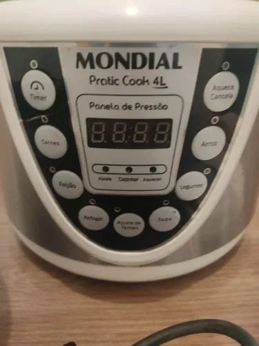 PANELA DE PRESSÃO MONDIAL pratic cook 4L 220 volts