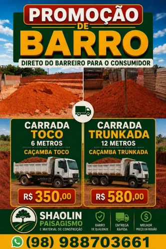 Barro promocional 