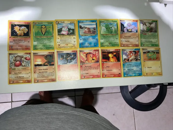 cartas pokémon dos anos 95-2007