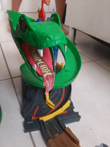 Pista Hot Wheels Ataque de cobra usada
