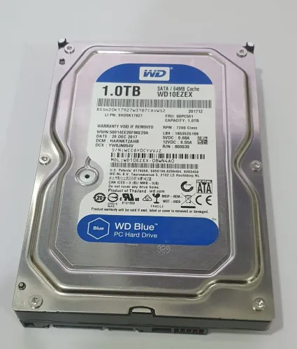 HD Western Digital 1TB para Desktop.