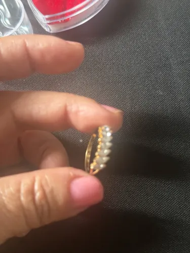 Vendo um anel de ouro 18k