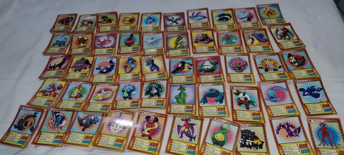 lote 50 Mini Cards Pokémon 
