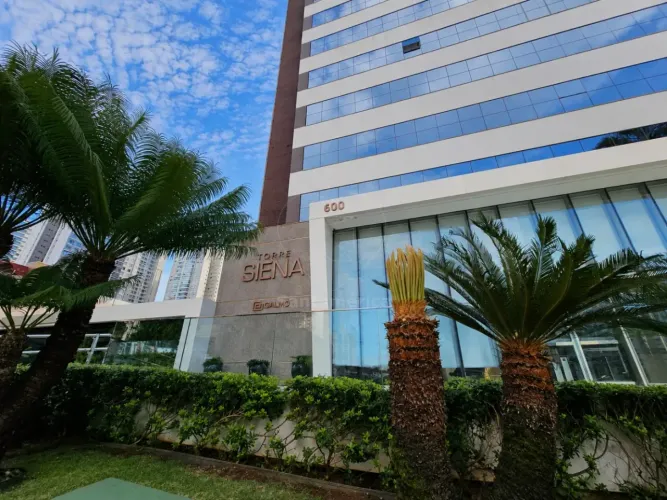 Sala comercial para locação no Edifício Torre Siena, decorada e mobiliada, com 138,52 m² n