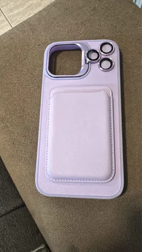 Capinha iPhone 13 Pro Max com carteira magnética