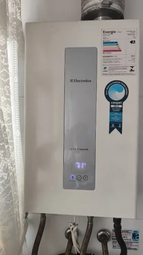 Aquecedor a gás eletrolux 