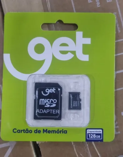 Cartão de Memória MicroSD 128GB com Adaptador SD | Get