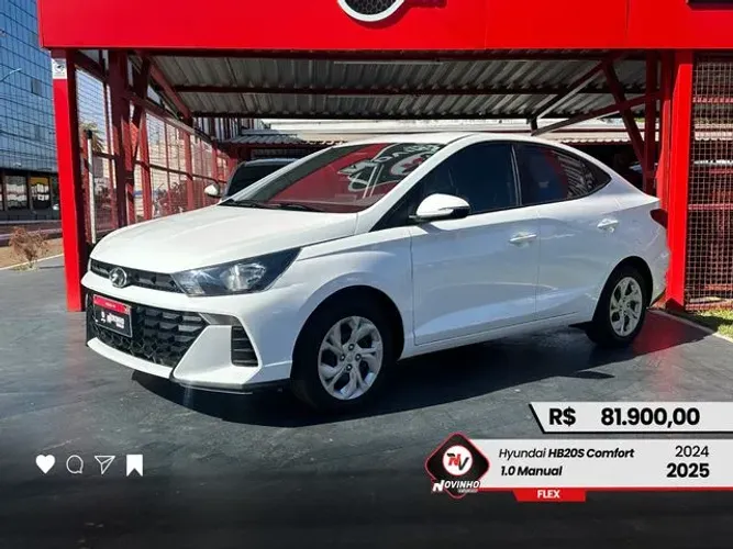 Hyundai HB20S Comfort Plus 1.0 Flex 12V Mec. 2025