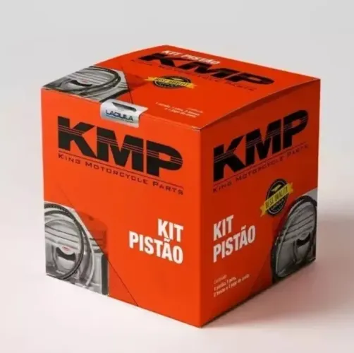 Pistão Kit C/ Anel Kmp Cg 150 P/ 190cc 1.00