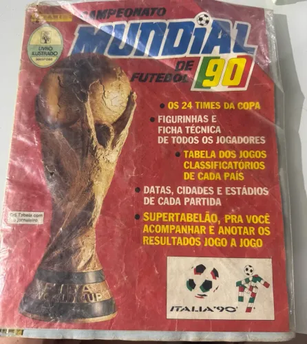Álbum copa do mundo 1990- Completo