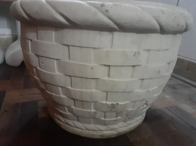 Vaso de planta modelo grande