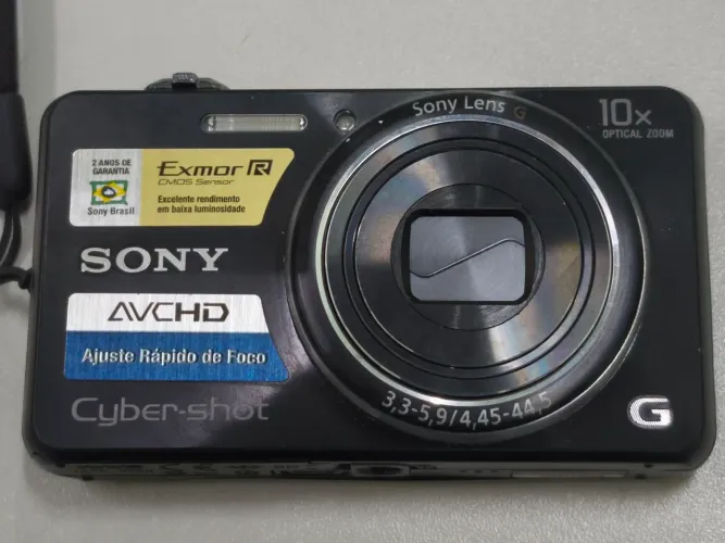 Camera digital Sony dsc w100 + 2 baterias + case bat. + Memory card 8Gb + carregador