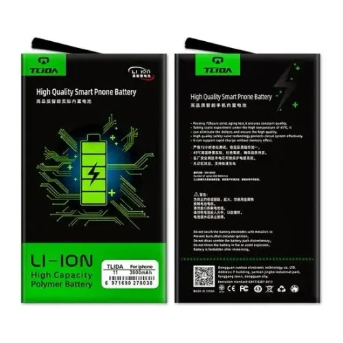 Bateria iPhone 8 Plus, XR, 11, 12, 13 Todos os modelos