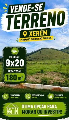 Oportunidade de Terreno em Xerém