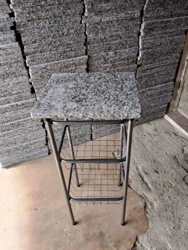 Fruteiras com pedra de mármore