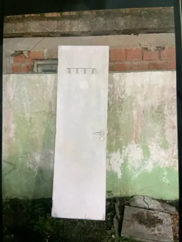 Porta branca 60 cm