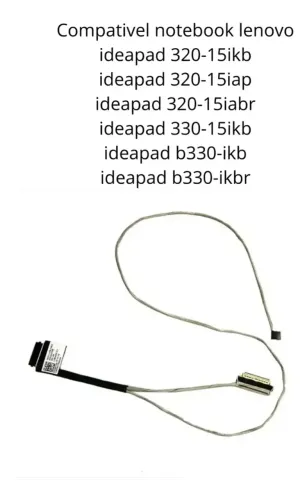 Cabo Flat Da Tela Para Notebook Lenovo Ideapad B330-15ikbr
