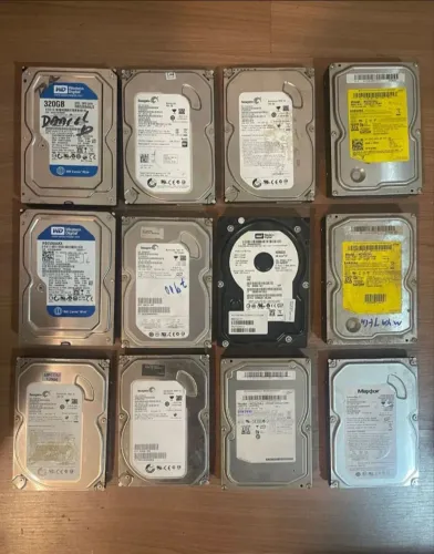 HDs 1 tera e 500gb