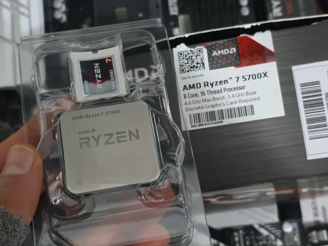 Processador AMD Ryzen 7 5700X 8c/16t - 100% Funcionando + Nota Fiscal + Garantia