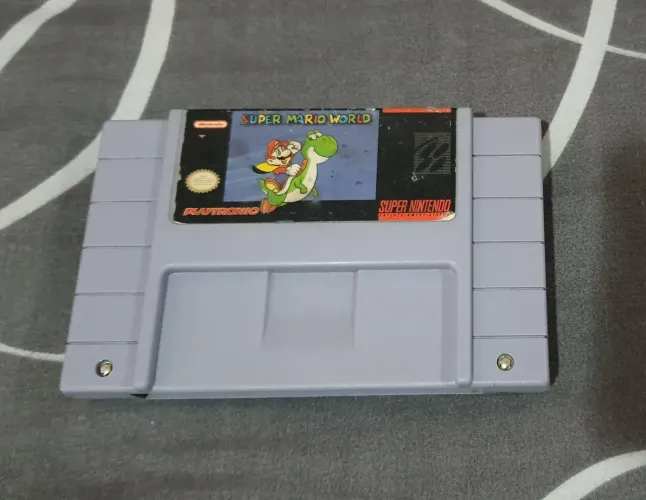 Super Mario World jogo SUPER NINTENDO