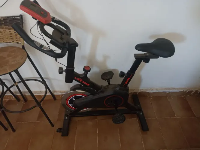 Bicicleta ergométrica spin top de linha (entrego)