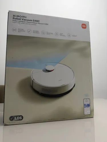 Robô Aspirador Xiaomi Vacuum S40c Branco 5000Pa Bivolt