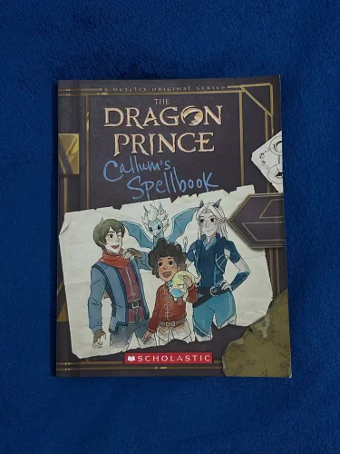Livro O Príncipe Dragão The Dragon Prince Callum Spellbook